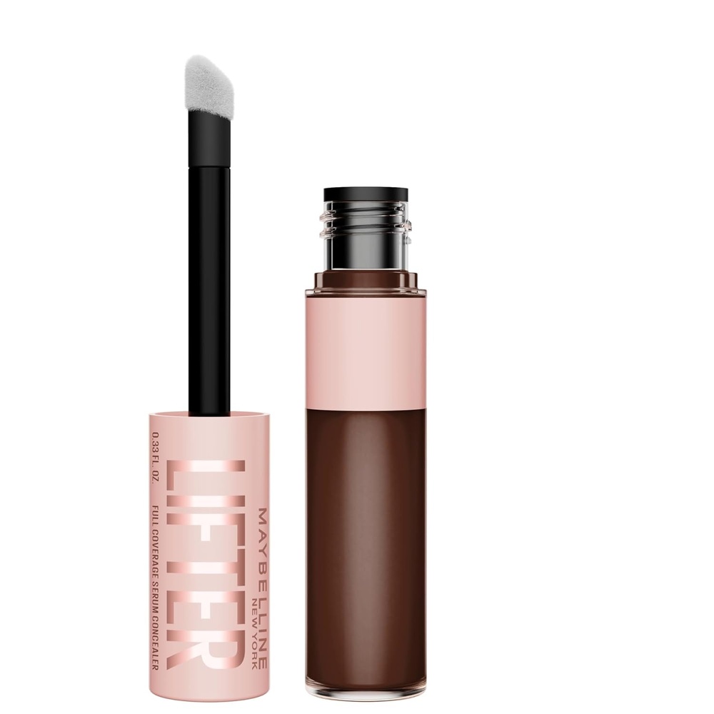 image:imageMaybelline Lifter Serum Concealer Radiant Concealer with Full Coverage Includes 2 Peptides Caffeine to Hydrates amp Brightens Under Eyes 20 1 Count120 NEUTRAL