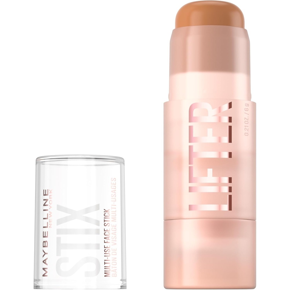 image:imageMaybelline Lifter Stix MultiUse Face Stick  Contour Bronzer Concealer and Foundation Stick AllInOne Creamy Face Makeup with Cranberry Seed Oil 75 1 Count55  Neutral