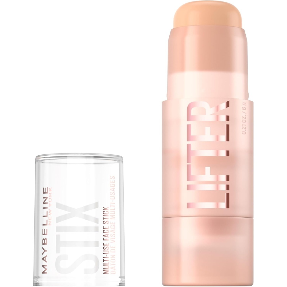 image:imageMaybelline Lifter Stix MultiUse Face Stick  Contour Bronzer Concealer and Foundation Stick AllInOne Creamy Face Makeup with Cranberry Seed Oil 75 1 Count10  Neutral