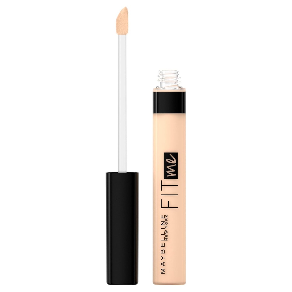 image:imageMaybelline New York Fit Me Liquid Concealer Makeup Natural Coverage Lightweight Conceals Covers OilFree Honey 1 Count Packaging May Vary15 LIGHT