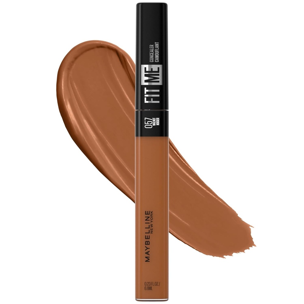 image:imageMaybelline New York Fit Me Liquid Concealer Makeup Natural Coverage Lightweight Conceals Covers OilFree Honey 1 Count Packaging May Vary57 WALNUT