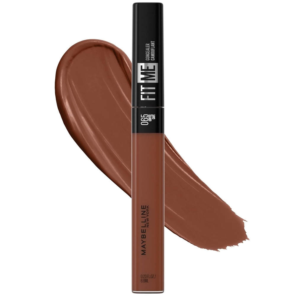 image:imageMaybelline New York Fit Me Liquid Concealer Makeup Natural Coverage Lightweight Conceals Covers OilFree Honey 1 Count Packaging May Vary65 COFFEE