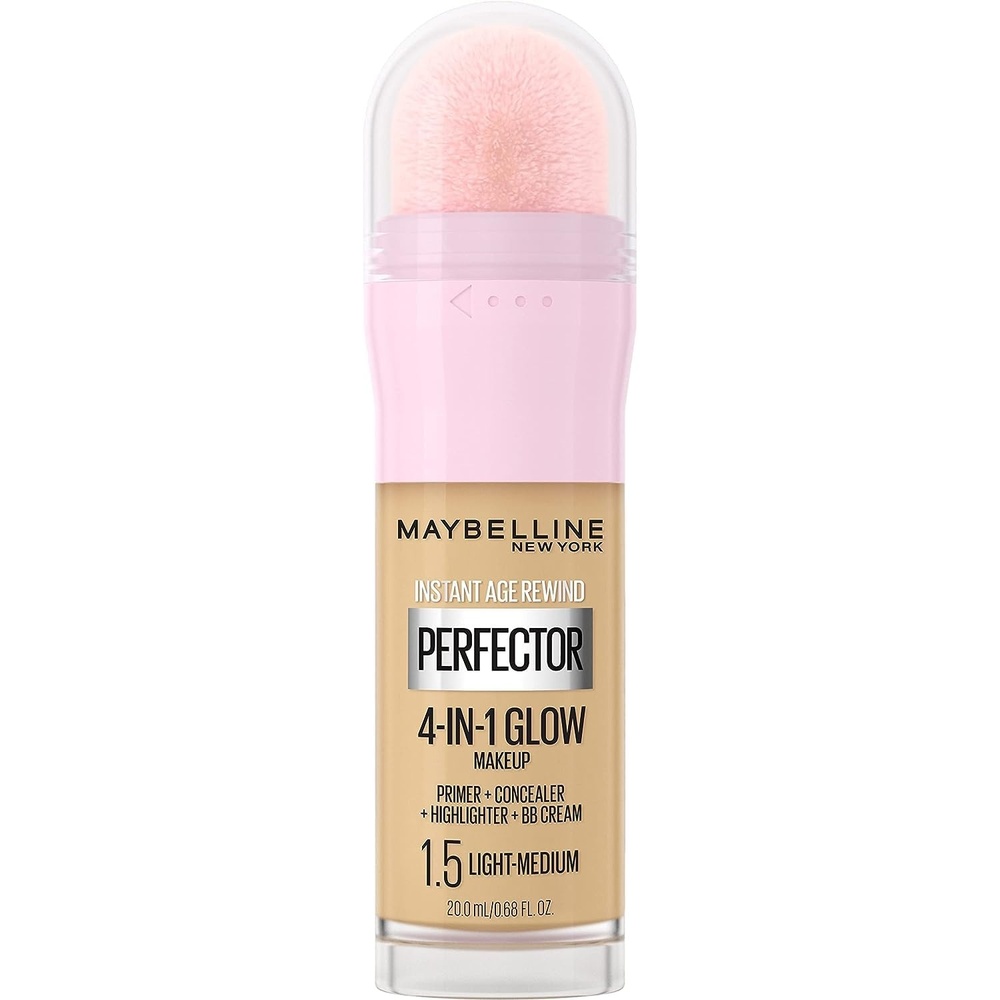 image:imageMaybelline New York Instant Age Rewind Instant Perfector 4In1 Glow Makeup FairLight Cool15 LIGHTMEDIUM