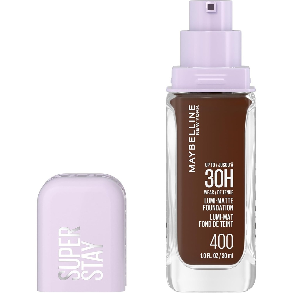 image:imageMaybelline Super Stay LumiMatte Foundation Lightweight and Buildable Full Coverage Foundation Makeup For Up To 30HR Wear 112 1 Count400 Cool