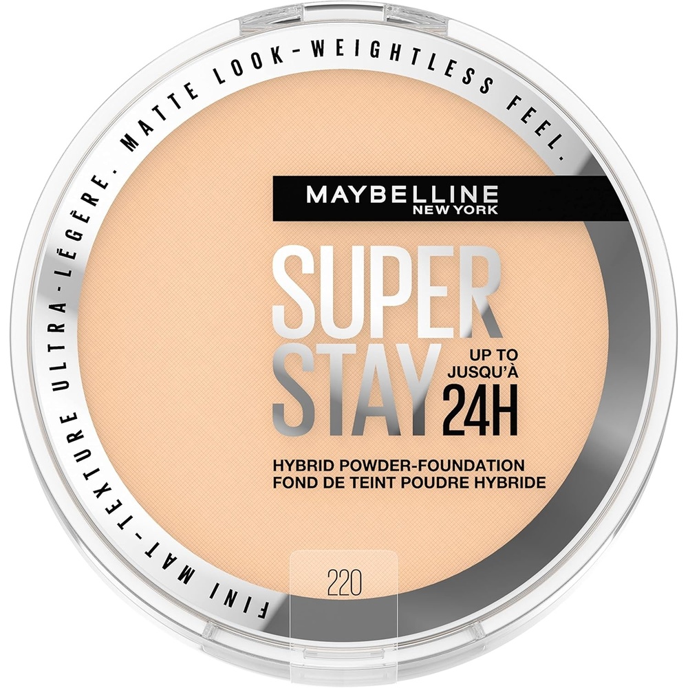 image:imageMaybelline Super Stay Up to 24HR Hybrid PowderFoundation MediumtoFull Coverage Makeup Matte Finish 375 1 CountSUPERSTAY POWDER 220