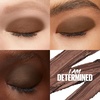 MAYBELLINE Color Tattoo Longwear Multi-Use Eye Shadow Stix, Eye Makeup, I am Shining (Light Pearl Shimmer)(25 I AM DETERMINED (DARK BROWN MATTE))