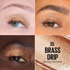 MAYBELLINE Shadow Drip Eye Tint Liquid Eyeshadow, High-Impact, Lightweight Shimmer Eye Shadow with Up To 16HR Wear, Brass Drip, 1 Count(35 BRASS DRIP)