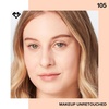 Maybelline Fit Me Dewy + Smooth Liquid Foundation Makeup, Natural Beige, 1 Count (Packaging May Vary)(105 FAIR IVORY)