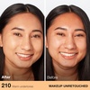 Maybelline Fit Me Dewy + Smooth Liquid Foundation Makeup, Natural Beige, 1 Count (Packaging May Vary)(210 SANDY BEIGE)