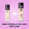 Maybelline Fit Me Dewy + Smooth Liquid Foundation Makeup, Natural Beige, 1 Count (Packaging May Vary)(315 SOFT HONEY)