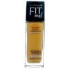 Maybelline Fit Me Dewy + Smooth Liquid Foundation Makeup, Natural Beige, 1 Count (Packaging May Vary)(Buff Beige)