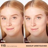 Maybelline Fit Me Dewy + Smooth Liquid Foundation Makeup, Natural Beige, 1 Count (Packaging May Vary)(Ivory)