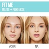 Maybelline Fit Me Matte + Poreless Liquid Oil-Free Foundation Makeup, Warm Coconut, 1 Count (Packaging May Vary)(097 Natural Porcelain)
