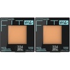Maybelline Fit Me Matte + Poreless Pressed Face Powder Makeup & Setting Powder, Coconut, 1 Count(334 WARM SUN)