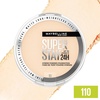 Maybelline Super Stay Up to 24HR Hybrid Powder-Foundation, Medium-to-Full Coverage Makeup, Matte Finish, 375, 1 Count(SUPERSTAY POWDER 110)