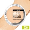 Maybelline Super Stay Up to 24HR Hybrid Powder-Foundation, Medium-to-Full Coverage Makeup, Matte Finish, 375, 1 Count(SUPERSTAY POWDER 220)