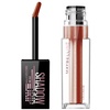 MAYBELLINE Shadow Drip Eye Tint Liquid Eyeshadow, High-Impact, Lightweight Shimmer Eye Shadow with Up To 16HR Wear, Brass Drip, 1 Count(45 BRONZE DRIP)