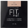 Maybelline Fit Me Loose Setting Powder, Face Powder and Finishing Makeup, Light, 1 Count(15 LIGHT)
