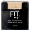 Maybelline Fit Me Loose Setting Powder, Face Powder and Finishing Makeup, Light, 1 Count(Light)