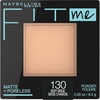 Maybelline Fit Me Matte + Poreless Pressed Face Powder Makeup & Setting Powder, Coconut, 1 Count(130 BUFF BEIGE)