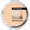 Maybelline Super Stay Up to 24HR Hybrid Powder-Foundation, Medium-to-Full Coverage Makeup, Matte Finish, 375, 1 Count(SUPERSTAY POWDER 220)