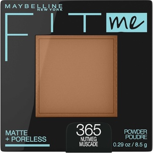 Maybelline Fit Me Matte + Poreless Pressed Face Powder Makeup & Setting Powder, Coconut, 1 Count(365 NUTMEG)