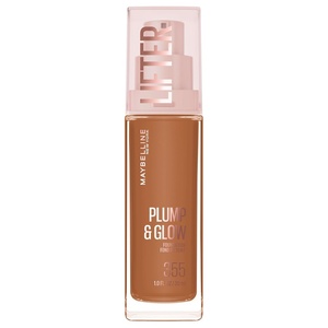 Maybelline Lifter Plump & Glow Foundation, Liquid Foundation with 2% Niacinamide + Hyaluronic Acid, Plumping and Brightening Face Makeup, 367, 1 Count(355 COOL)