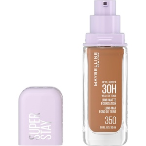 Maybelline Super Stay Lumi-Matte Foundation, Lightweight and Buildable Full Coverage Foundation Makeup For Up To 30HR Wear, 112, 1 Count(350 – Neutral)