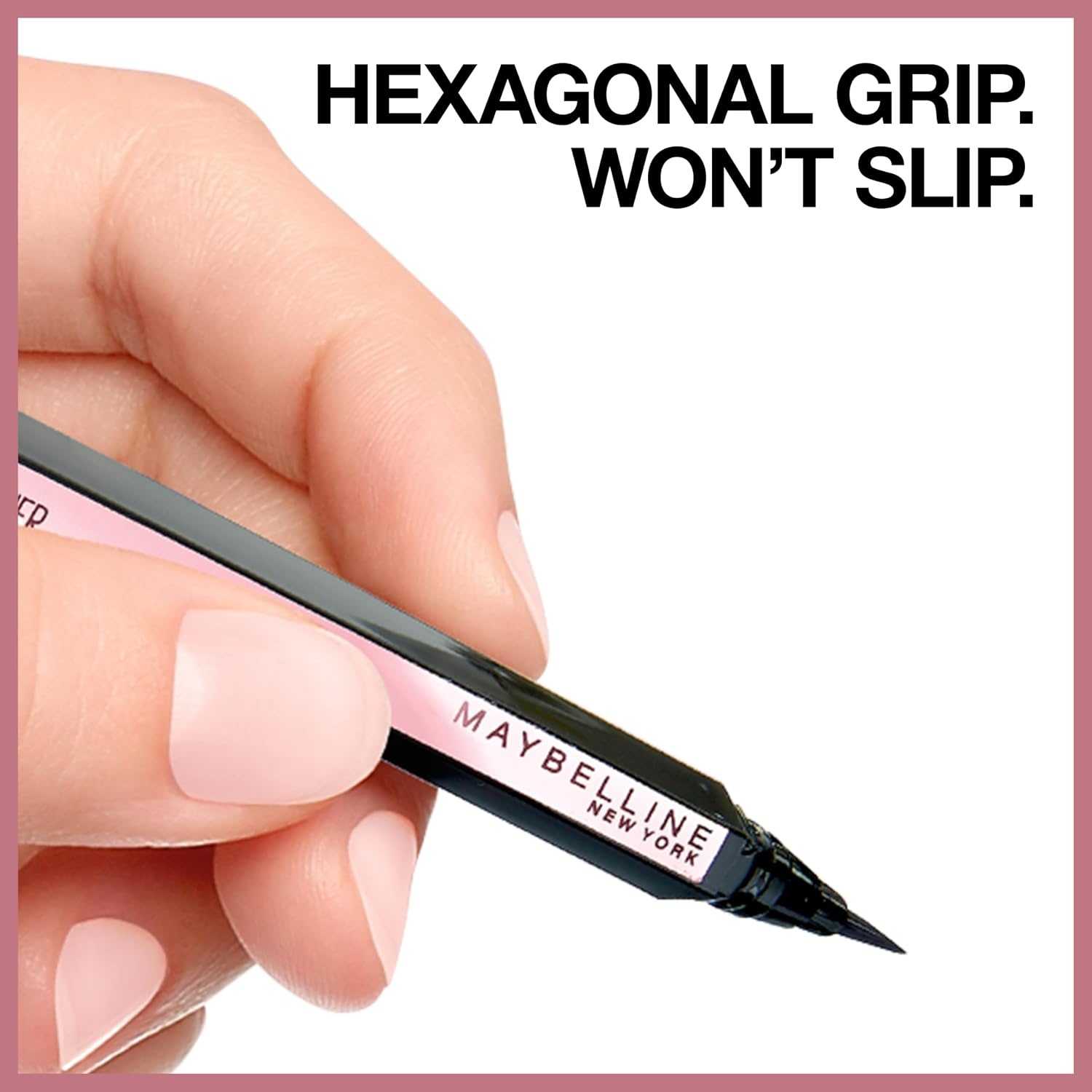 image:imageMAYBELLINE New York Hyper Easy Liquid Pen NoSkip Waterproof Eyeliner Satin Finish Pitch BrownPITCH BLACK