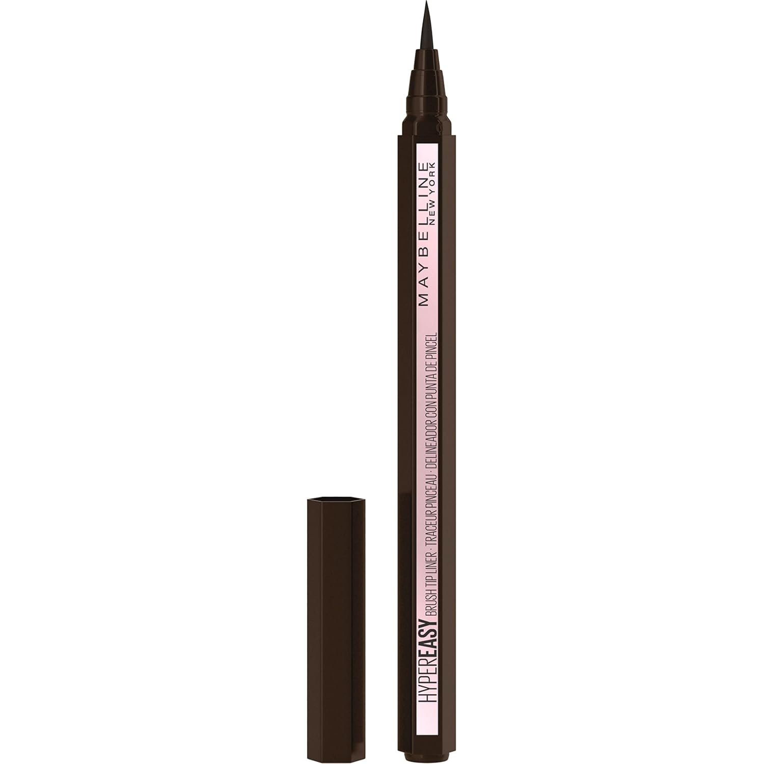 image:imageMAYBELLINE New York Hyper Easy Liquid Pen NoSkip Waterproof Eyeliner Satin Finish Pitch BrownPITCH BROWN