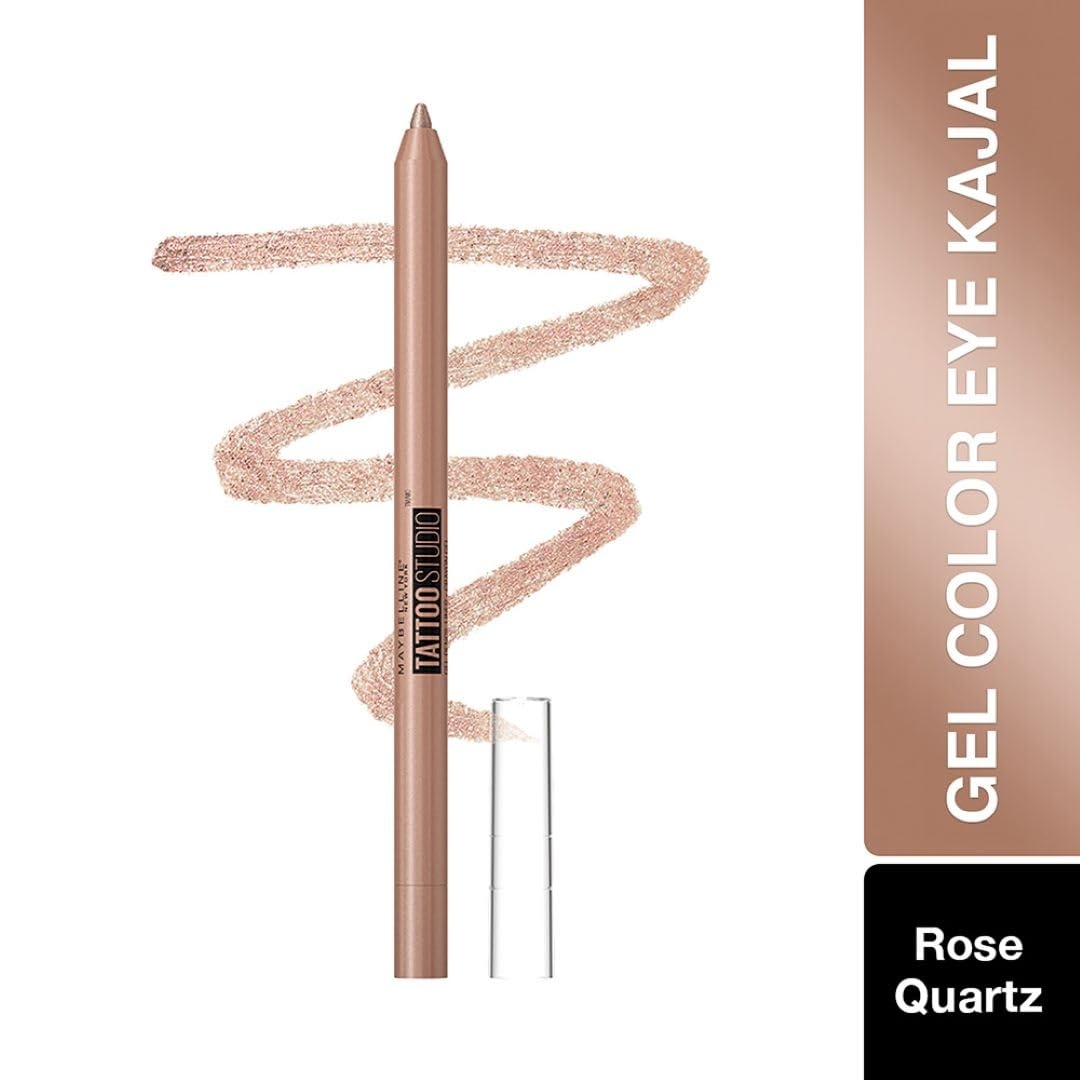 image:imageMaybelline Tattoo Studio Sharpenable Gel Pencil Waterproof Eyeliner LongLasting Eyeliner With Smooth Gel Pigments For Up To 36HR Wear Biscotti Cream 1 Count980 ROSE QUARTZ