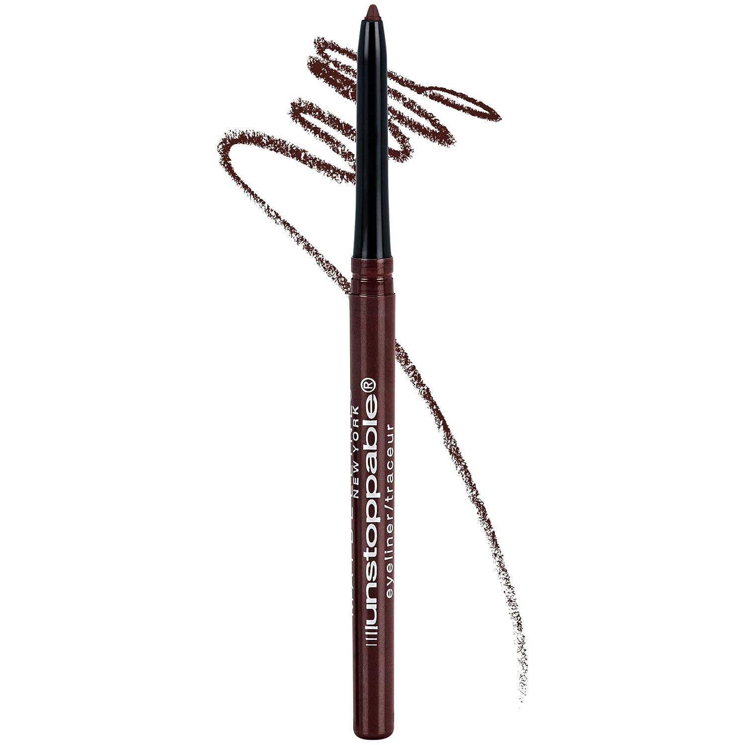 image:imageMaybelline Unstoppable Waterproof Mechanical Black Eyeliner Pencil Easy to Apply Smooth Glide Up to 24 Hour Wear Onyx20 CINNABAR