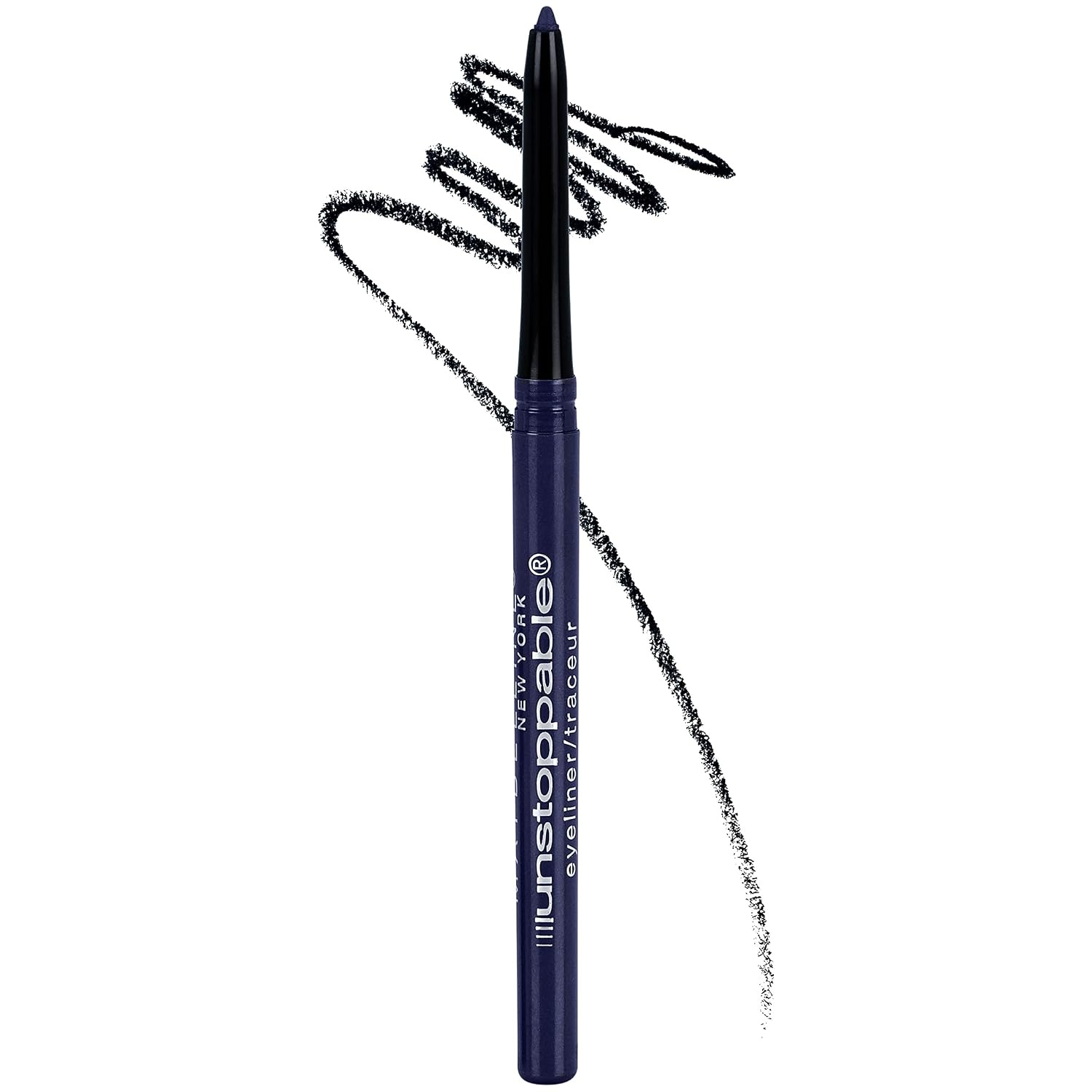 image:imageMaybelline Unstoppable Waterproof Mechanical Black Eyeliner Pencil Easy to Apply Smooth Glide Up to 24 Hour Wear Onyx40 SAPPHIRE