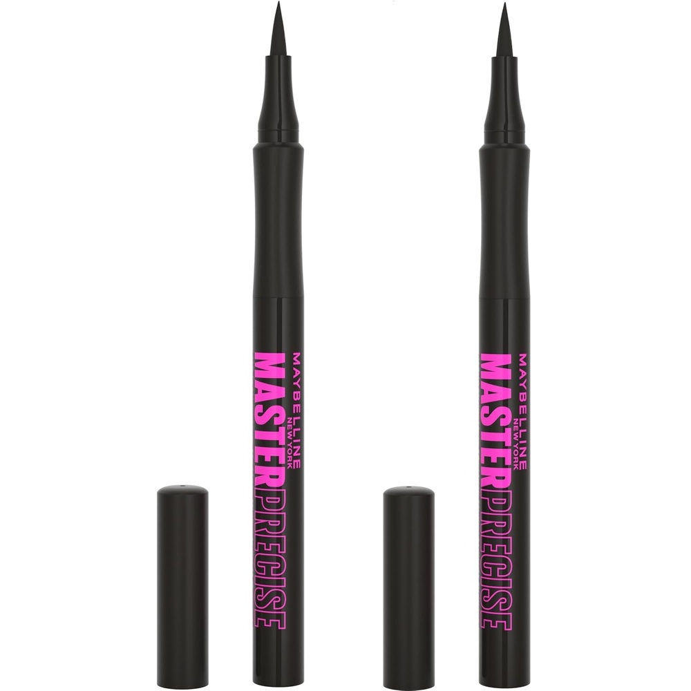 image:imageMaybelline Eyestudio Master Precise All Day Waterproof Liquid Eyeliner Makeup Black 1 Count Packaging May VaryBLACK