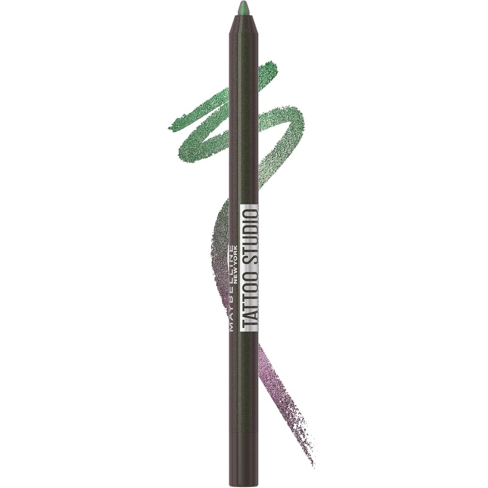image:imageMaybelline Tattoo Studio Sharpenable Gel Pencil Waterproof Eyeliner LongLasting Eyeliner With Smooth Gel Pigments For Up To 36HR Wear Biscotti Cream 1 Count823 AURORA FLIP