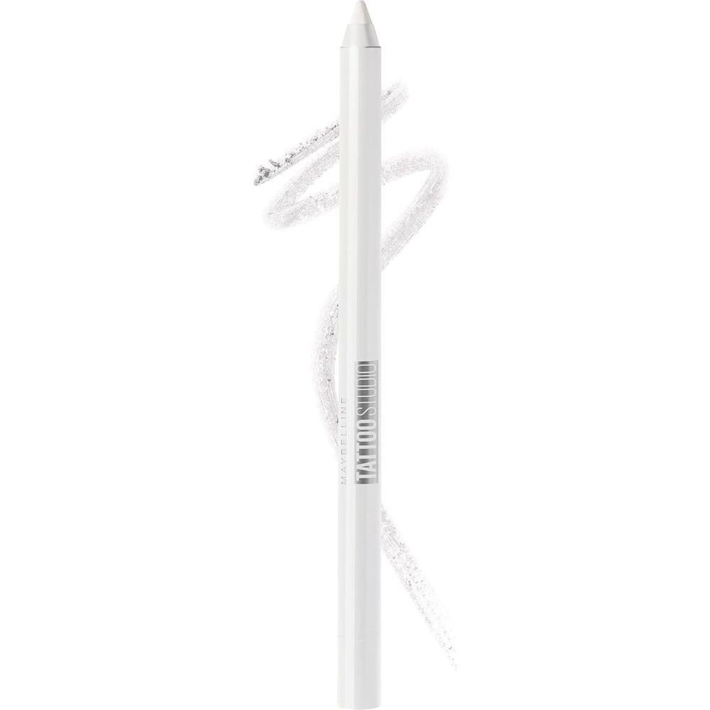 image:imageMaybelline Tattoo Studio Sharpenable Gel Pencil Waterproof Eyeliner LongLasting Eyeliner With Smooth Gel Pigments For Up To 36HR Wear Biscotti Cream 1 Count970 POLISHED WHITE