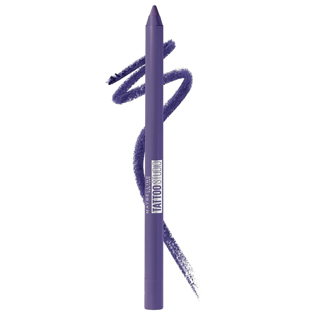 image:imageMaybelline Tattoo Studio Sharpenable Gel Pencil Waterproof Eyeliner LongLasting Eyeliner With Smooth Gel Pigments For Up To 36HR Wear Biscotti Cream 1 Count940 RICH AMETHYST
