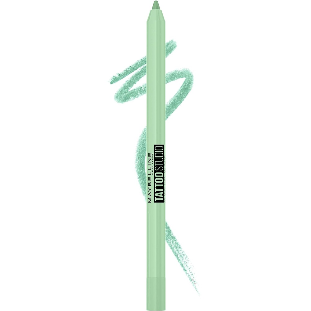 image:imageMaybelline Tattoo Studio Sharpenable Gel Pencil Waterproof Eyeliner LongLasting Eyeliner With Smooth Gel Pigments For Up To 36HR Wear Biscotti Cream 1 CountLIME SMASH