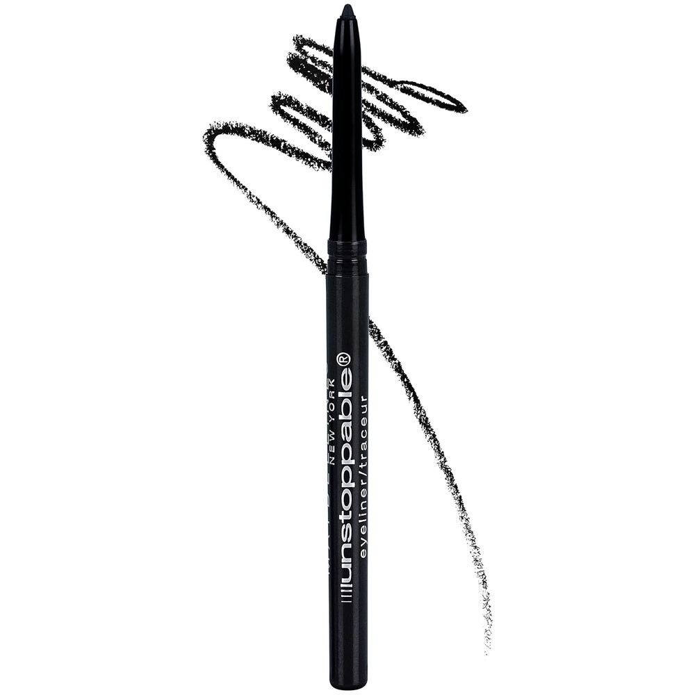 image:imageMaybelline Unstoppable Waterproof Mechanical Black Eyeliner Pencil Easy to Apply Smooth Glide Up to 24 Hour Wear Onyx10 ONYX