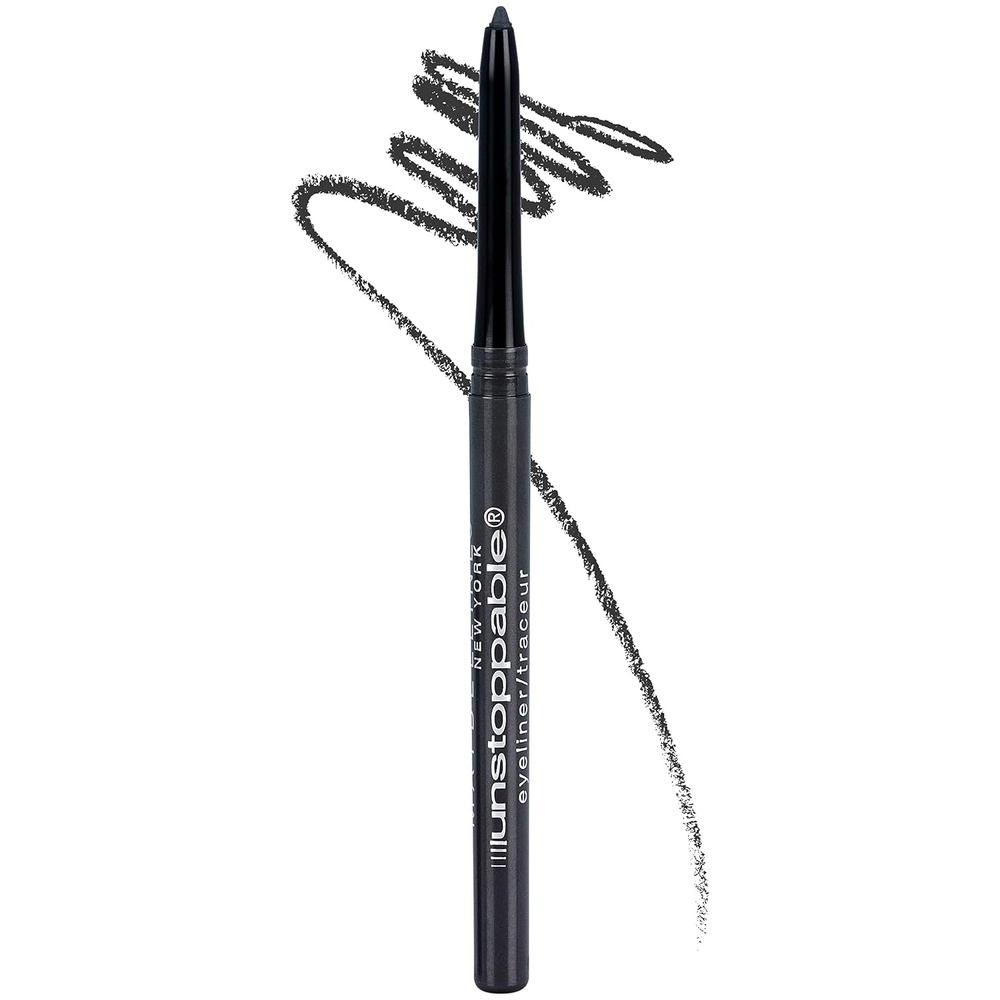 image:imageMaybelline Unstoppable Waterproof Mechanical Black Eyeliner Pencil Easy to Apply Smooth Glide Up to 24 Hour Wear Onyx30 PEWTER