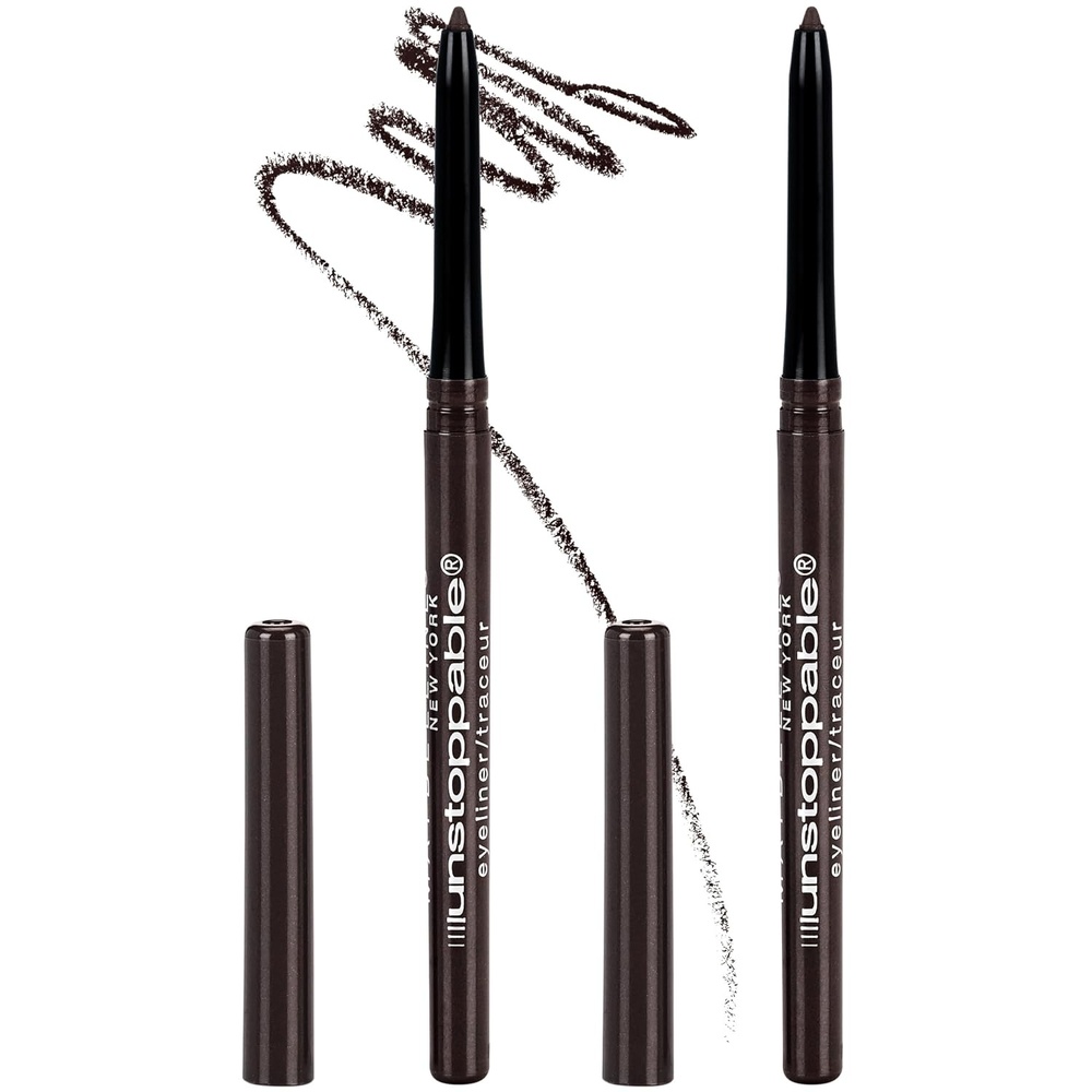 image:imageMaybelline Unstoppable Waterproof Mechanical Black Eyeliner Pencil Easy to Apply Smooth Glide Up to 24 Hour Wear OnyxEspresso