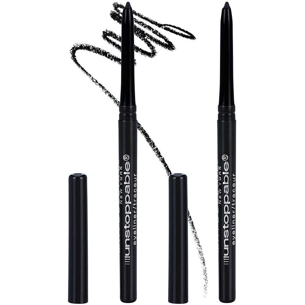 image:imageMaybelline Unstoppable Waterproof Mechanical Black Eyeliner Pencil Easy to Apply Smooth Glide Up to 24 Hour Wear OnyxOnyx