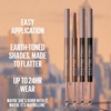MAYBELLINE Sculpting Stix 2-in-1 Eyeliner, Dual Ended Brown Eye Liner With Up to 24HR Wear, Smudge and Sweat-Resistant Eye Makeup Formula, Mocha Contour, 1 Count(SMOOTH ESPRESSO)