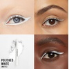 Maybelline Tattoo Studio Sharpenable Gel Pencil Waterproof Eyeliner, Long-Lasting Eyeliner With Smooth Gel Pigments For Up To 36HR Wear, Biscotti Cream, 1 Count(970 POLISHED WHITE)