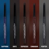 Maybelline Unstoppable Waterproof Mechanical Black Eyeliner Pencil, Easy to Apply, Smooth Glide, Up to 24 Hour Wear, Onyx(40 SAPPHIRE)