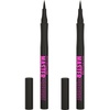 Maybelline Eyestudio Master Precise All Day Waterproof Liquid Eyeliner Makeup, Black, 1 Count (Packaging May Vary)(BLACK)