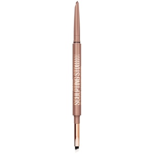 MAYBELLINE Sculpting Stix 2-in-1 Eyeliner, Dual Ended Brown Eye Liner With Up to 24HR Wear, Smudge and Sweat-Resistant Eye Makeup Formula, Mocha Contour, 1 Count(HAZY TAUPE)