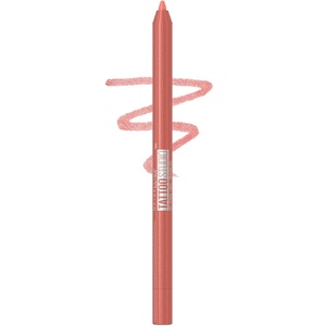 MAYBELLINE Tattoo Studio Sharpenable Eyeliner Pencil, 36 Hour Wear, Waterproof, Navy Bling, 1 Count(Peach Pop)