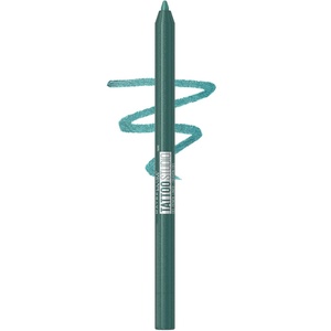 MAYBELLINE Tattoo Studio Sharpenable Eyeliner Pencil, 36 Hour Wear, Waterproof, Navy Bling, 1 Count(Tealtini)