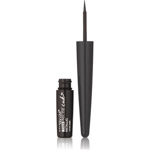 Maybelline New York Master Precise Ink Metallic Liquid Liner, Black Comet, 0.06 Fluid Ounce(BLACK COMET)
